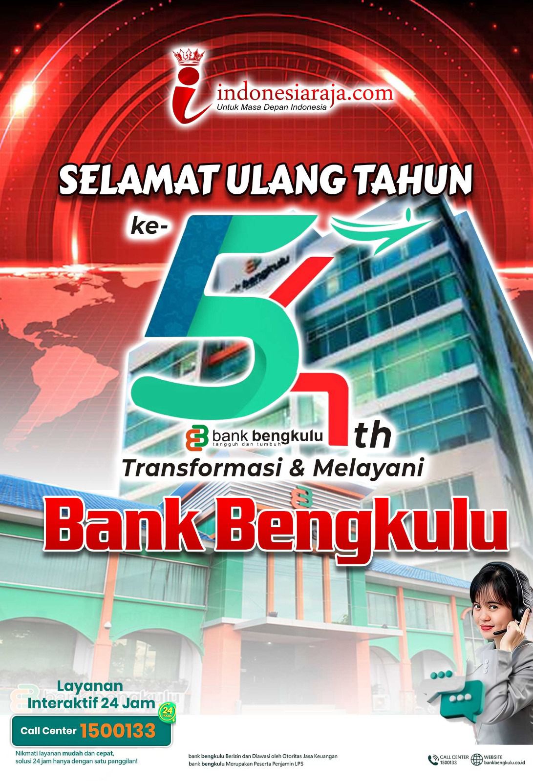 HUT BANK BENGKULU