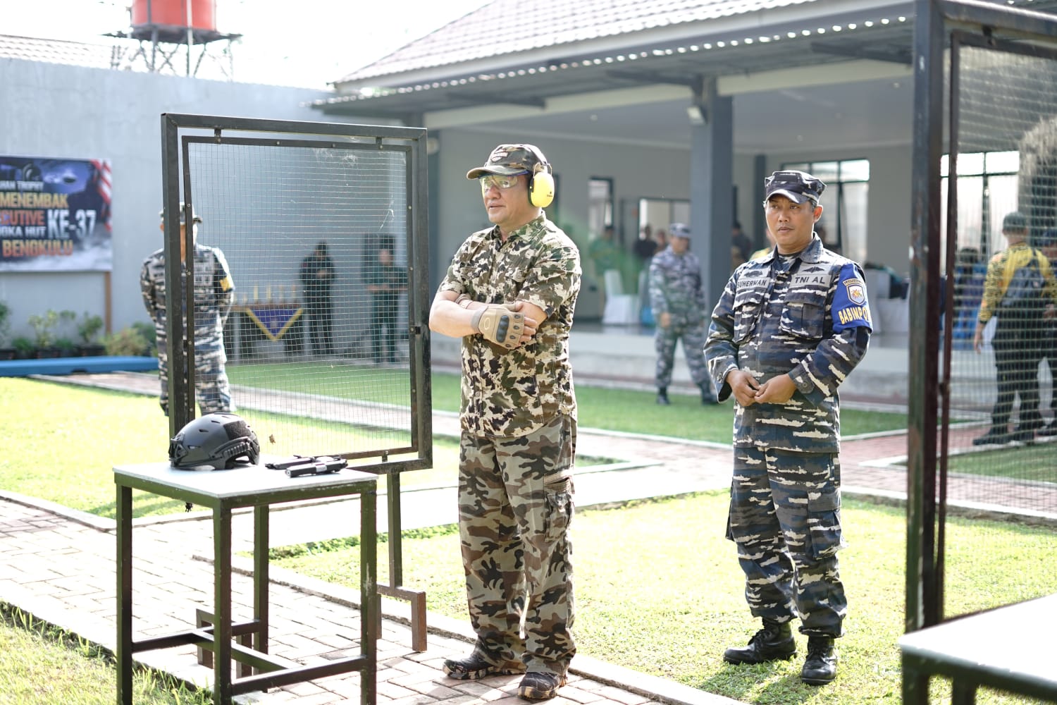 Semoga Kegiatan yang kita laksanakan hari ini bisa terus menjalin sinergitas lintas sektorel, sehinga menciptakan iklim kondusif untuk mewujudkan pembanguan daerah yang lancar dan berkelanjutan," kata Danlanal.